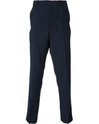 Мужские темно-синие классические брюки от Ami