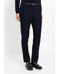 Женские темно-синие классические брюки от Baon