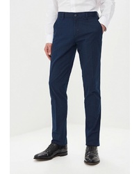 Мужские темно-синие классические брюки от BAWER