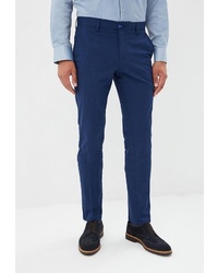 Мужские темно-синие классические брюки от BAWER