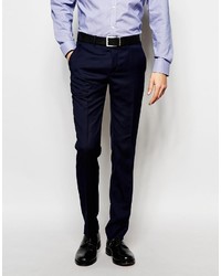 Мужские темно-синие классические брюки от Ben Sherman