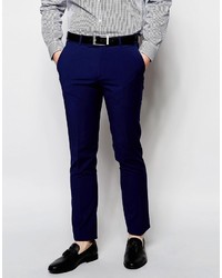 Мужские темно-синие классические брюки от Ben Sherman