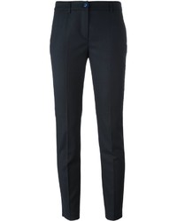 Женские темно-синие классические брюки от Blumarine