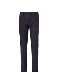 Мужские темно-синие классические брюки от Boglioli
