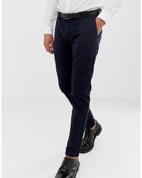 Мужские темно-синие классические брюки от Esprit