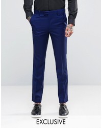 Мужские темно-синие классические брюки от Farah