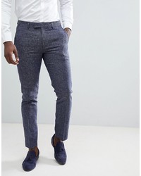 Мужские темно-синие классические брюки от Farah Smart