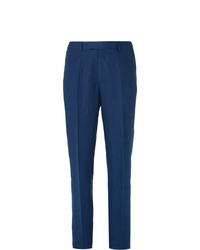 Мужские темно-синие классические брюки от Favourbrook