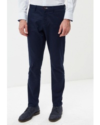 Мужские темно-синие классические брюки от Gant