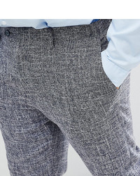 Мужские темно-синие классические брюки от Gianni Feraud