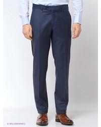 Мужские темно-синие классические брюки от Gualtiero