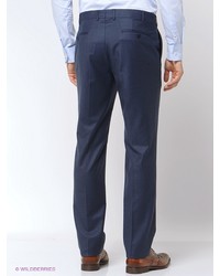 Мужские темно-синие классические брюки от Gualtiero