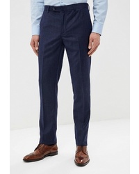 Мужские темно-синие классические брюки от Hackett London