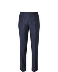 Мужские темно-синие классические брюки от Hugo Boss