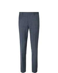 Мужские темно-синие классические брюки от Hugo Boss