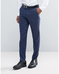 Мужские темно-синие классические брюки от Jack and Jones