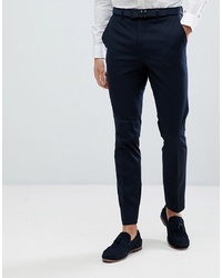 Мужские темно-синие классические брюки от Jack & Jones