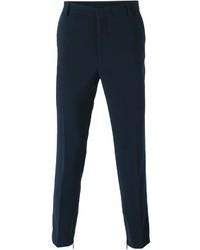 Мужские темно-синие классические брюки от Kenzo