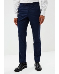 Мужские темно-синие классические брюки от Laconi