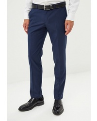 Мужские темно-синие классические брюки от Laconi
