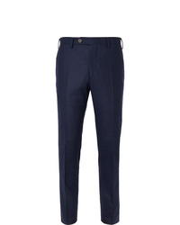 Мужские темно-синие классические брюки от Lardini