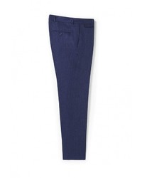Мужские темно-синие классические брюки от Mango Man
