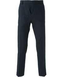 Мужские темно-синие классические брюки от Mauro Grifoni