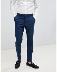 Мужские темно-синие классические брюки от MOSS BROS