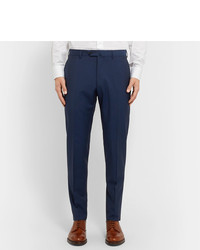 Мужские темно-синие классические брюки от Caruso