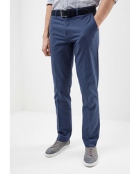 Мужские темно-синие классические брюки от O'stin