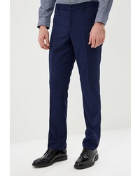 Мужские темно-синие классические брюки от O'stin