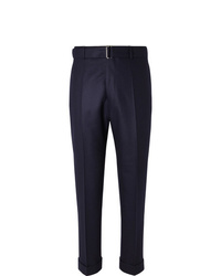 Мужские темно-синие классические брюки от Officine Generale