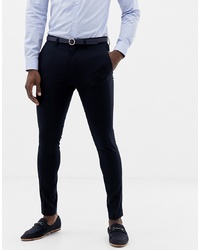 Мужские темно-синие классические брюки от ONLY & SONS
