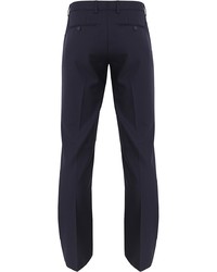 Мужские темно-синие классические брюки от Oodji