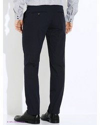 Мужские темно-синие классические брюки от Oodji