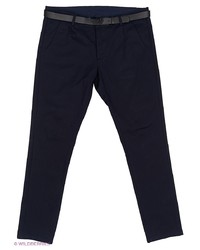 Мужские темно-синие классические брюки от Oodji