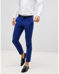 Мужские темно-синие классические брюки от Selected Homme