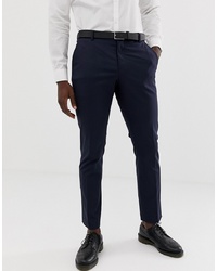 Мужские темно-синие классические брюки от Selected Homme