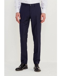 Мужские темно-синие классические брюки от Sisley