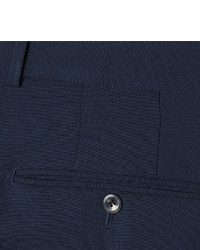 Мужские темно-синие классические брюки от Alexander McQueen
