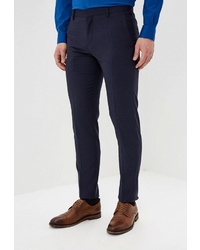 Мужские темно-синие классические брюки от Tommy Hilfiger Tailored