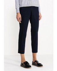Женские темно-синие классические брюки от Topshop