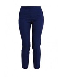 Женские темно-синие классические брюки