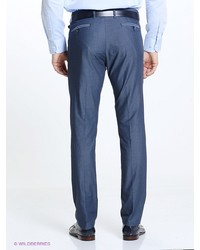 Мужские темно-синие классические брюки от Valenti