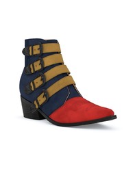 Темно-синие кожаные ботильоны от Toga Pulla