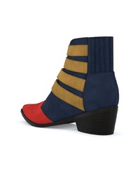 Темно-синие кожаные ботильоны от Toga Pulla