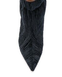 Темно-синие кожаные ботильоны от Malone Souliers