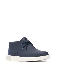 Темно-синие кожаные ботинки дезерты от Camper