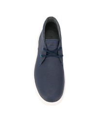 Темно-синие кожаные ботинки дезерты от Camper