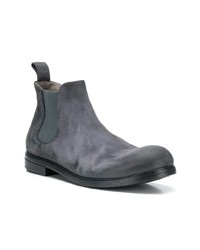 Мужские темно-синие кожаные ботинки челси от Marsèll